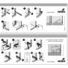 Push to open Türöffner Einbohrmagnet, weiß, 2 Stück