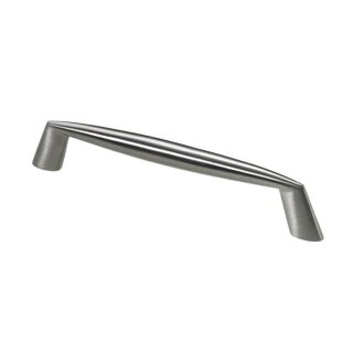 Hettich Griff Zinkdruckguss Edelstahl-Optik BA128mm