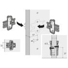 Hettich Topfscharnier-Set Push to open  35 mm