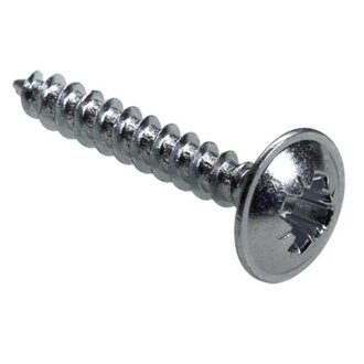 Rückwandschrauben, Ø 3 x 20mm, Stahl, verzinkt, 50 Stück