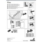 Hettich Topfscharnier Sensys innenliegend mit integ....