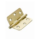 Hettich Zierscharnier 50 x 40mm vermessingt